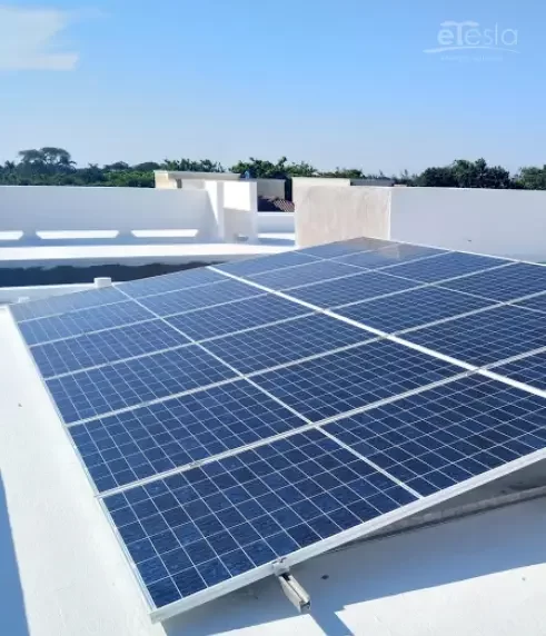 paneles solares etesla